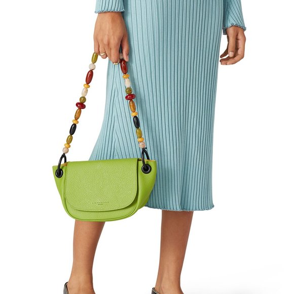 Simon Miller Kiwi Bead Strap Bend Bag NWOT - Picture 3 of 8